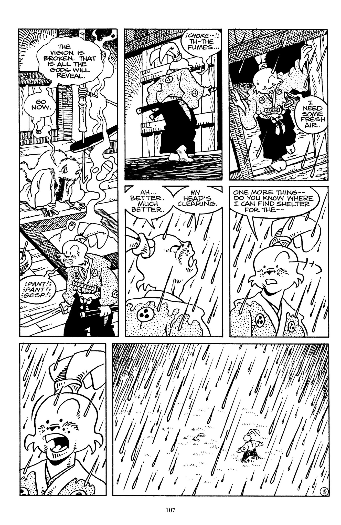 Read online The Usagi Yojimbo Saga comic -  Issue # TPB 3 - 105