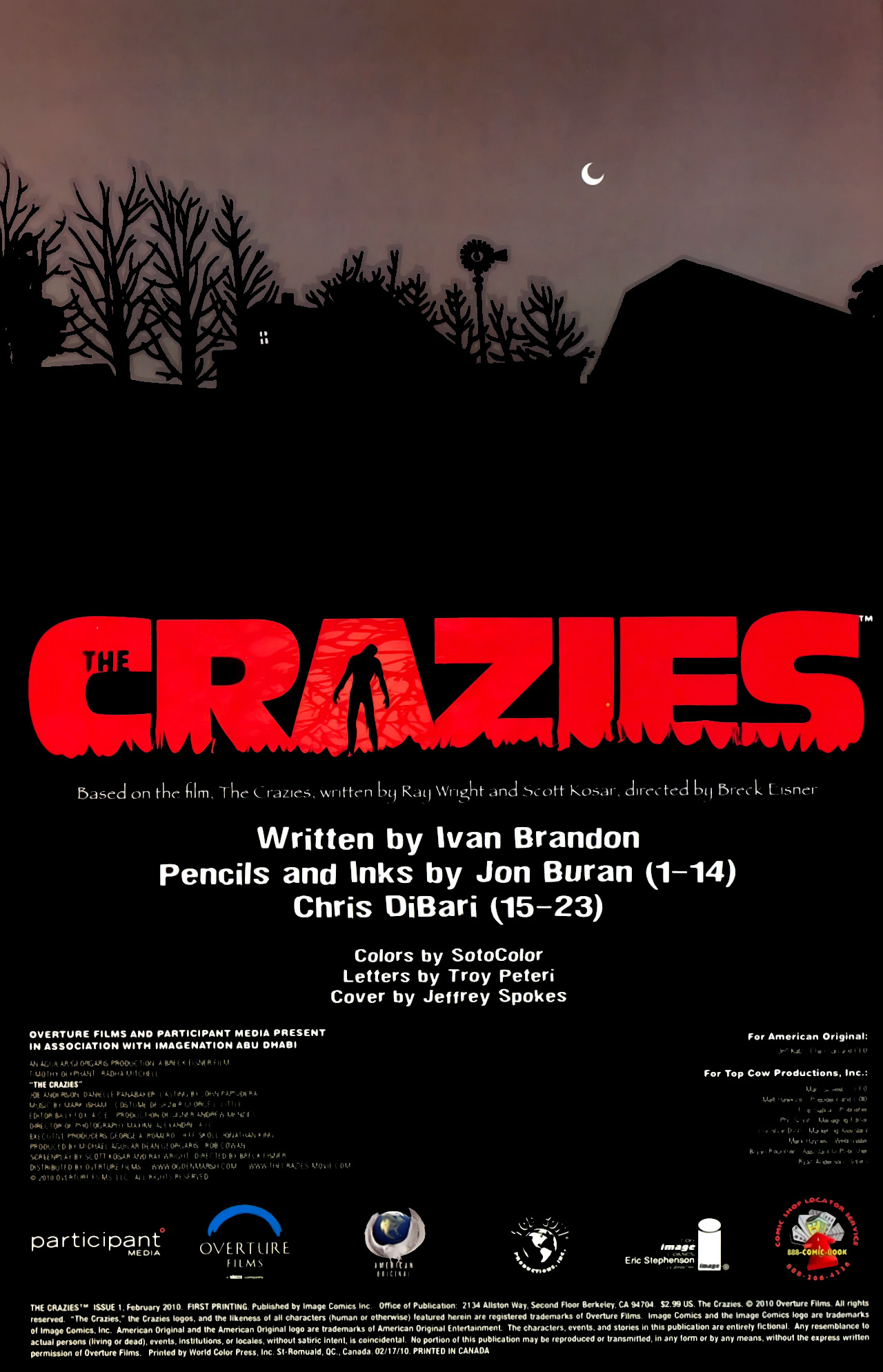 Read online The Crazies comic -  Issue #3 - 2