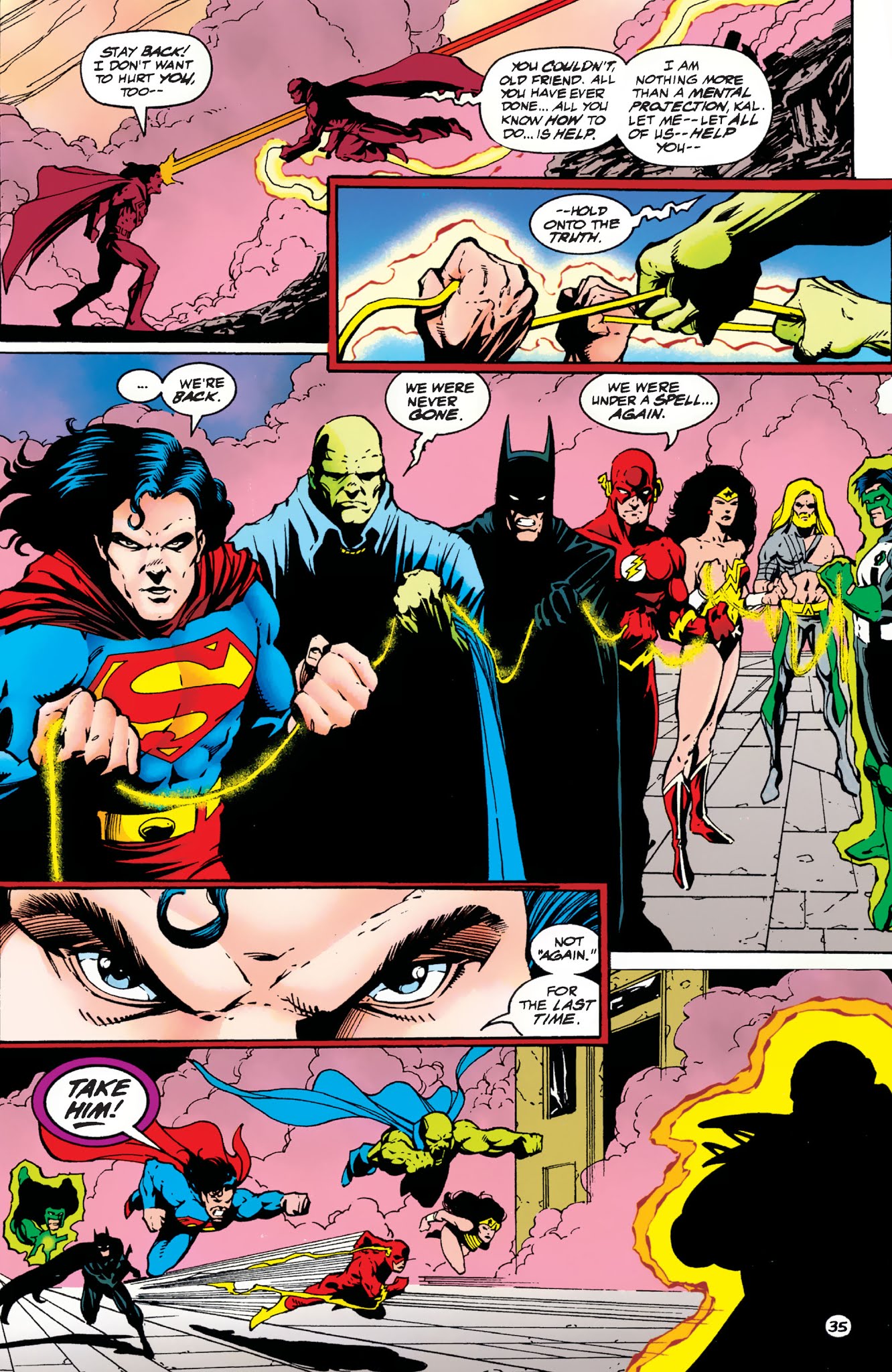 Read online JLA: A Midsummer's Nightmare: The Deluxe Edition comic -  Issue # TPB - 121