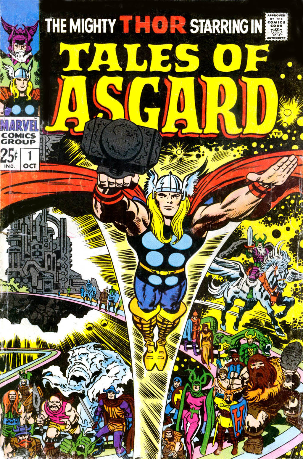 Read online Tales of Asgard (1968) comic -  Issue # Full - 1
