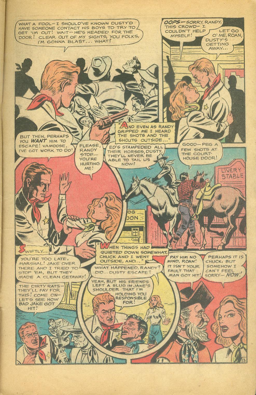 Read online Cowgirl Romances (1950) comic -  Issue #2 - 28