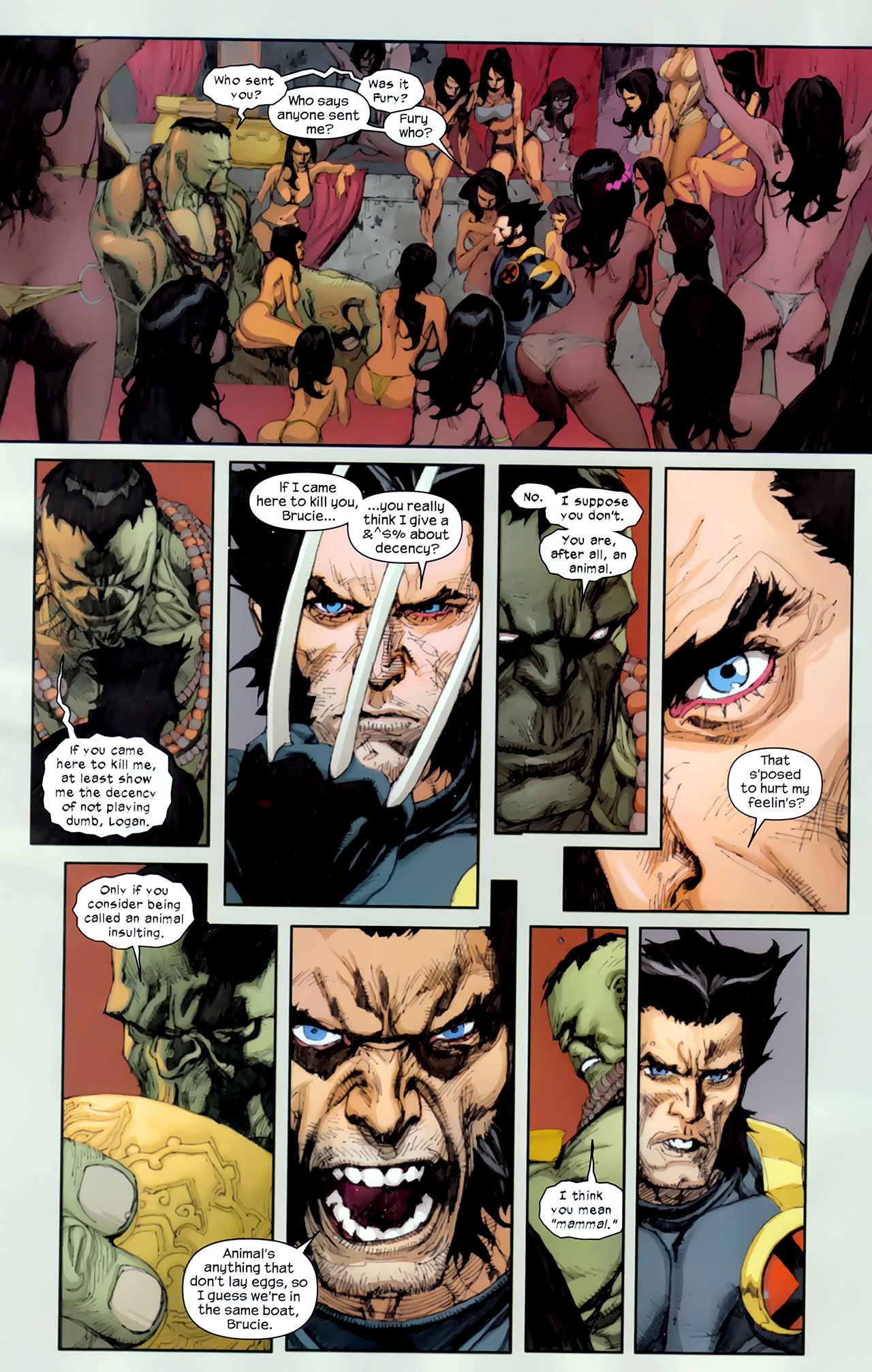 Read online Ultimate Wolverine vs. Hulk comic -  Issue #3 - 14