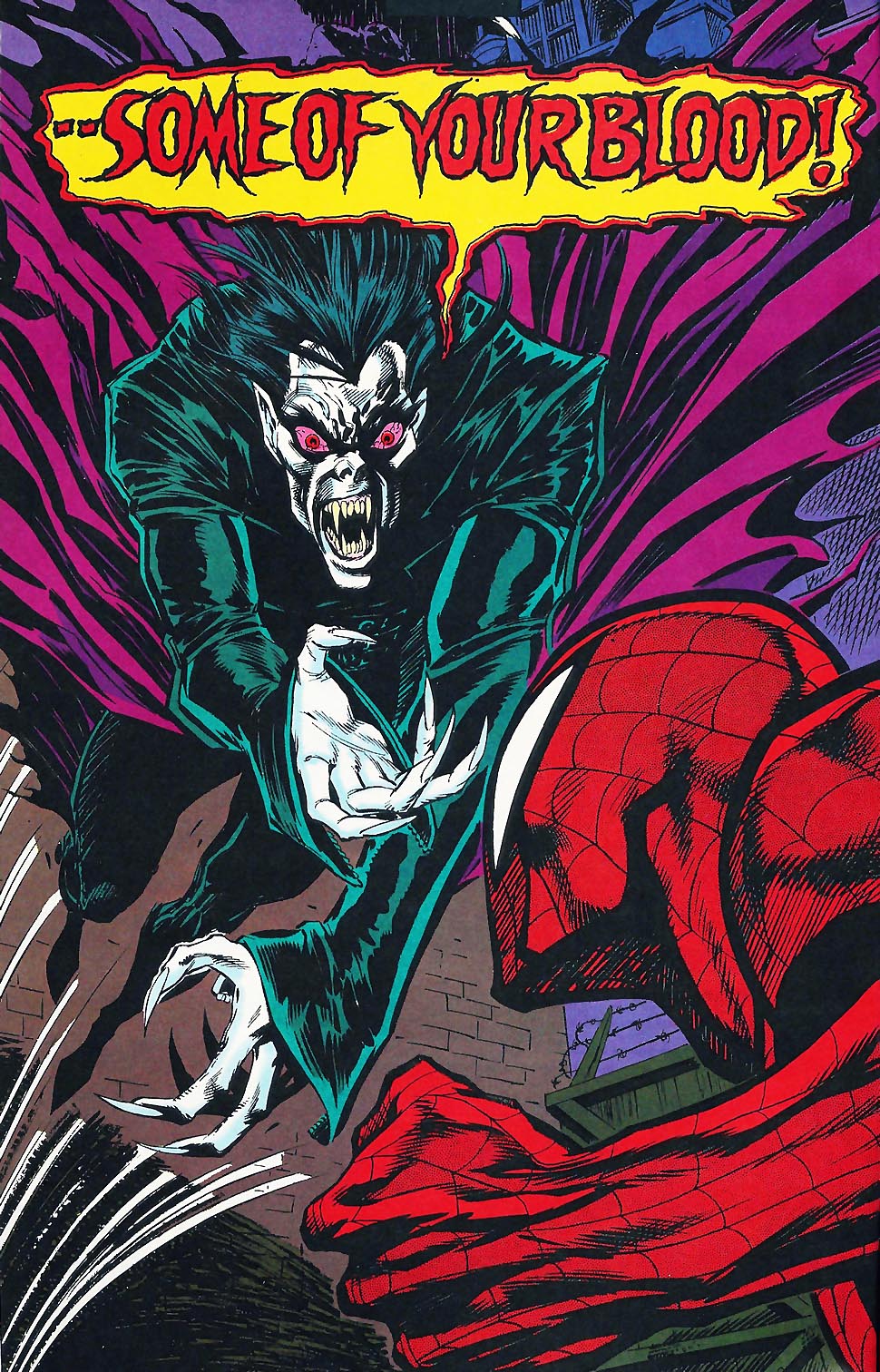 Read online Morbius: The Living Vampire (1992) comic -  Issue #3 - 5