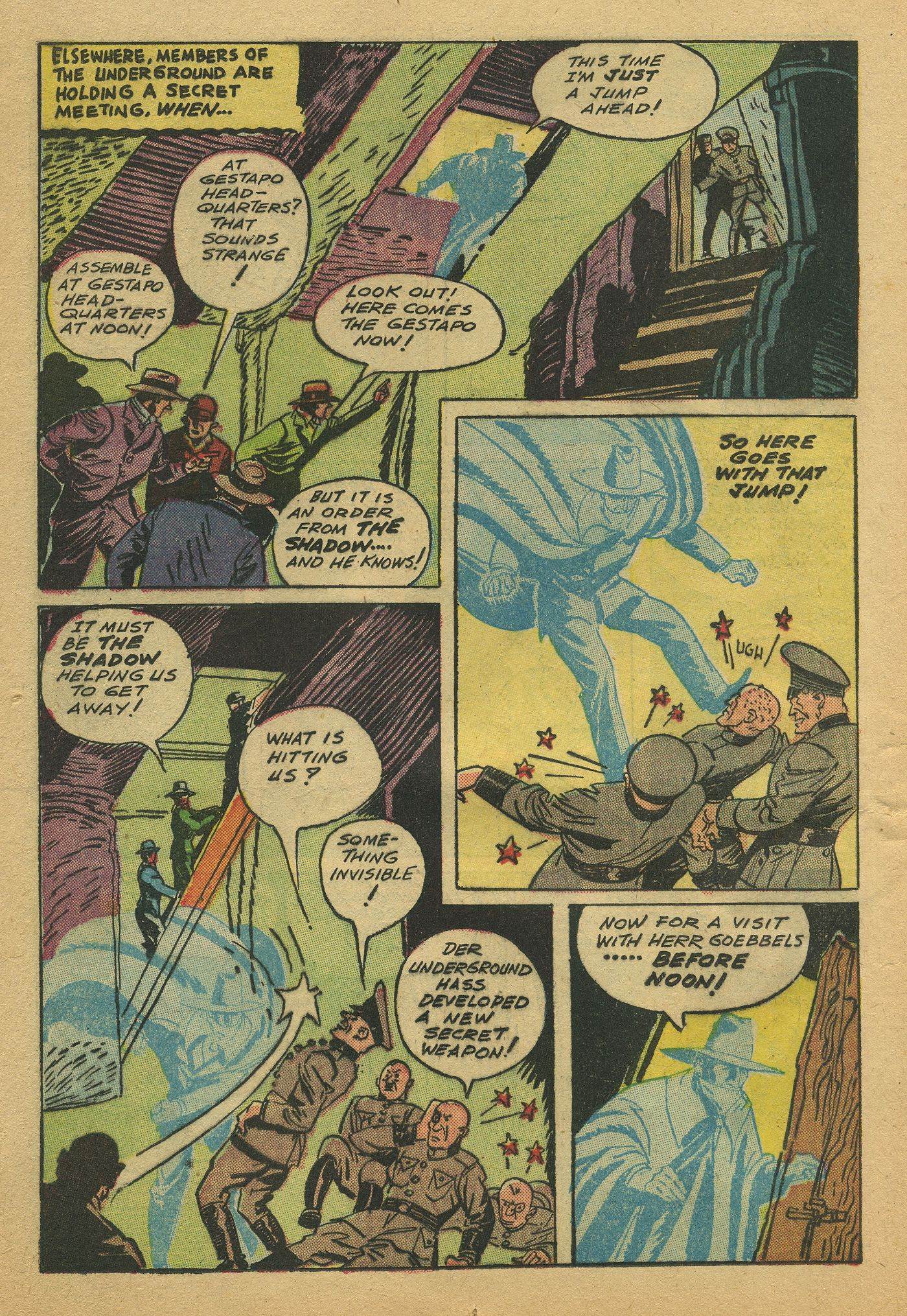 Read online Shadow Comics comic -  Issue #40 - 30