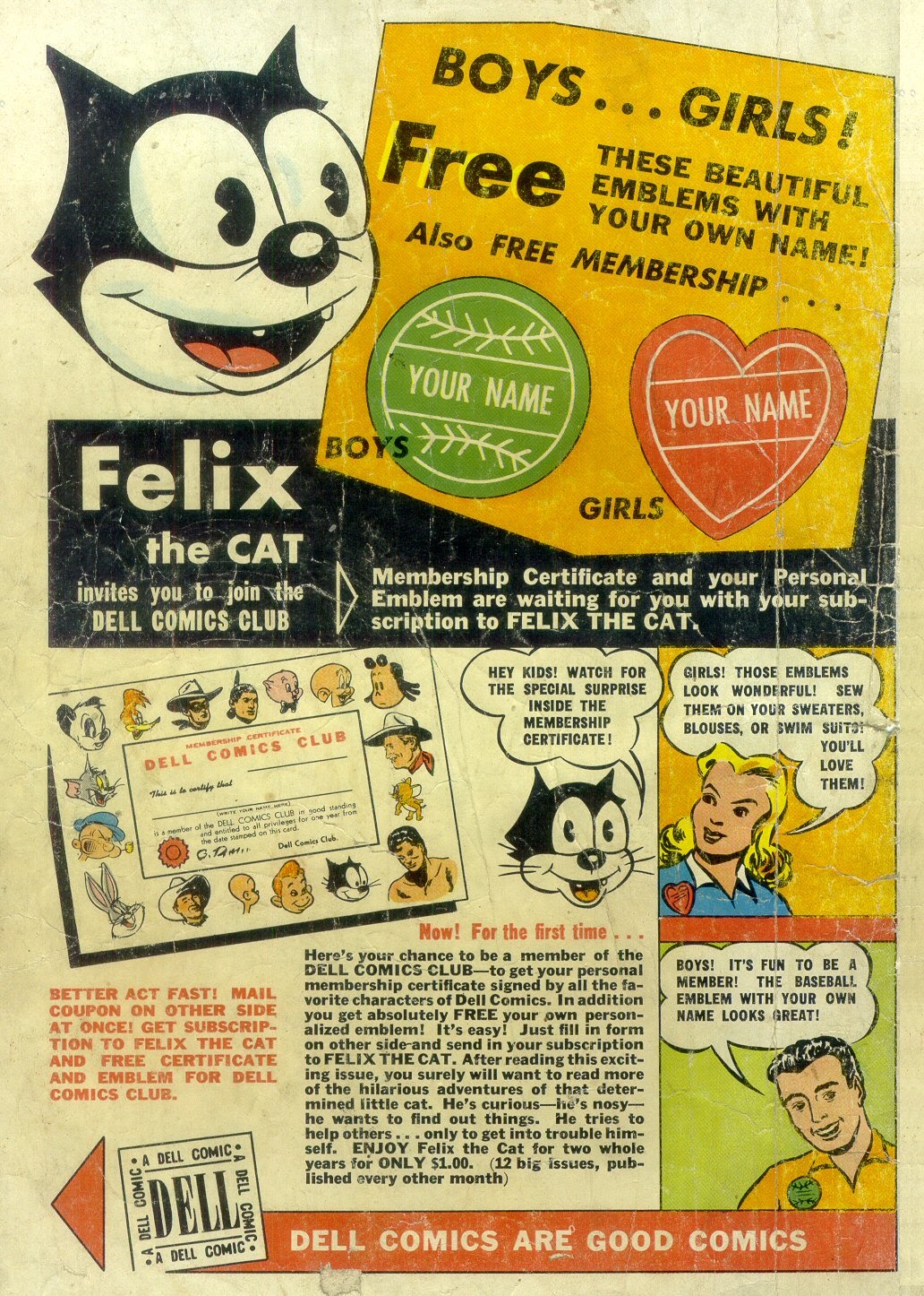 Read online Felix the Cat (1948) comic -  Issue #16 - 53