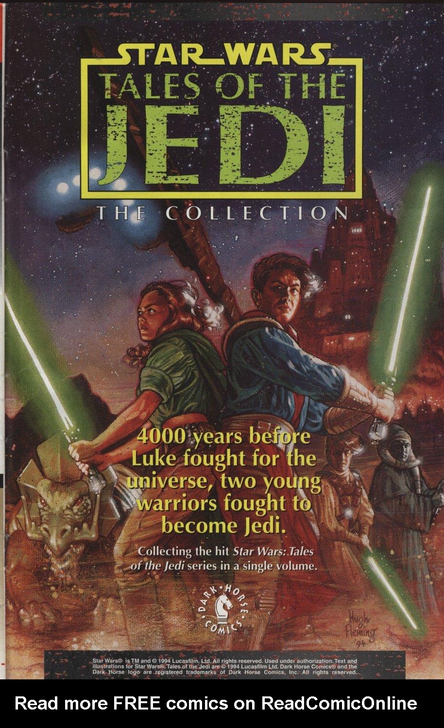 Read online Star Wars: Dark Empire II comic -  Issue #1 - 31