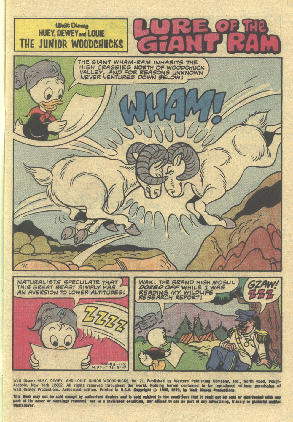 Read online Huey, Dewey, and Louie Junior Woodchucks comic -  Issue #71 - 3