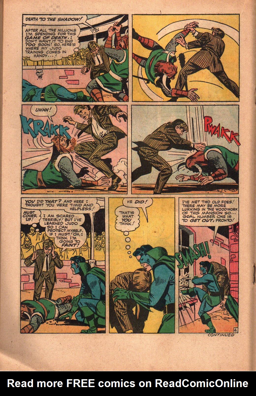 Read online The Shadow (1964) comic -  Issue #8 - 16