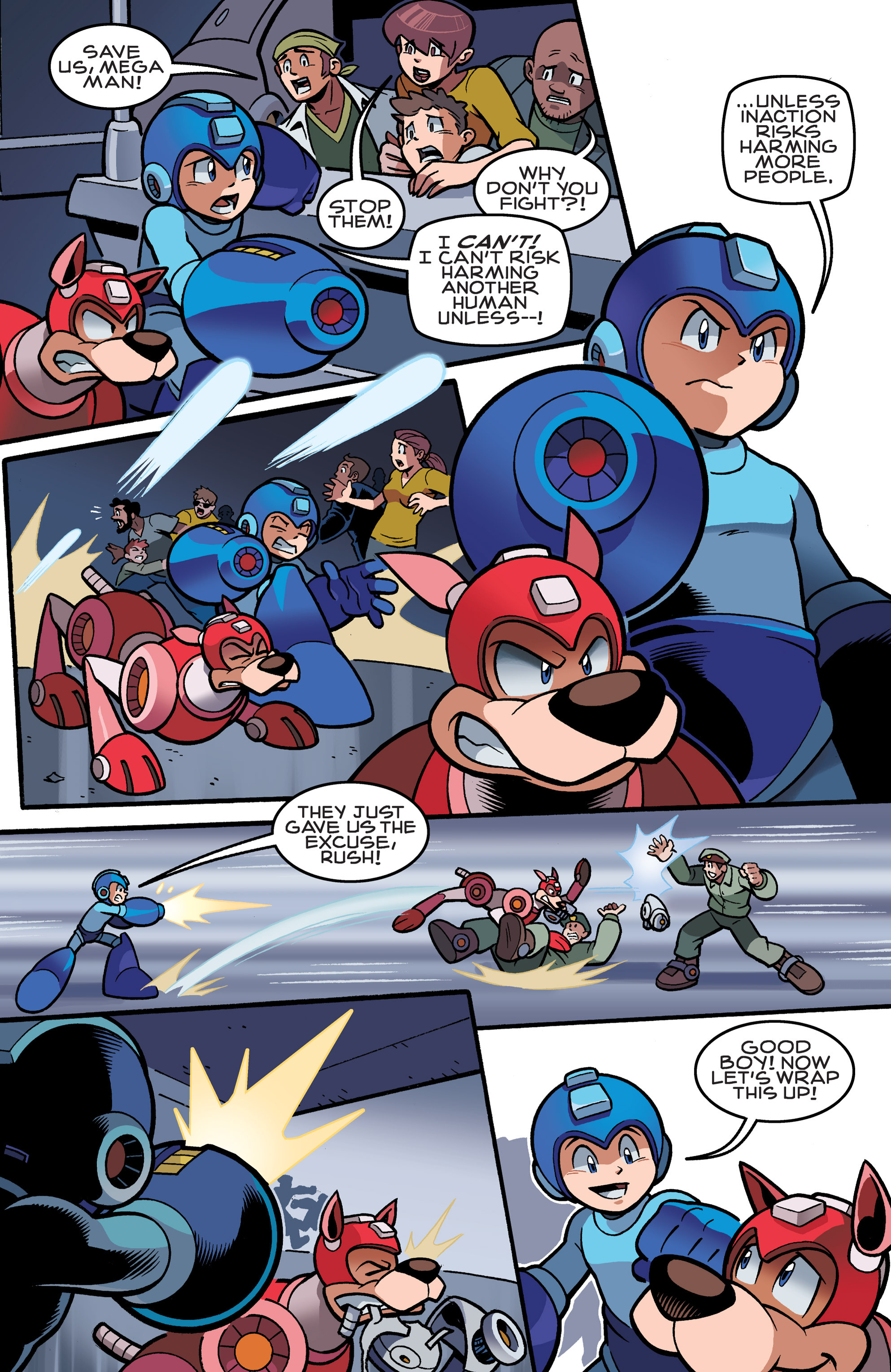 Read online Mega Man comic -  Issue # _TPB 4 - 71