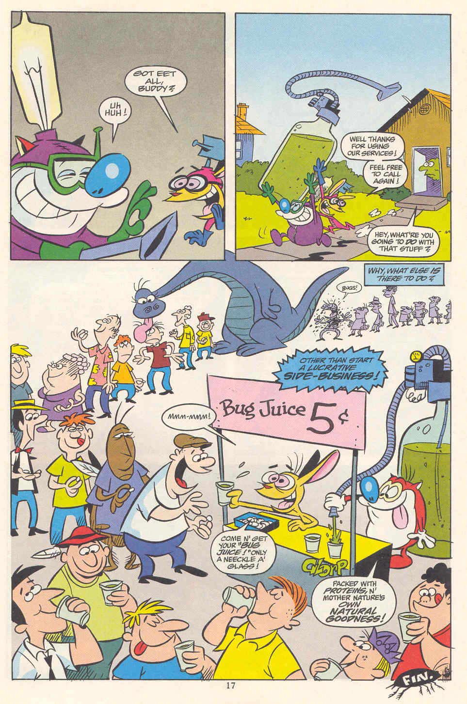 Read online The Ren & Stimpy Show comic -  Issue #10 - 12