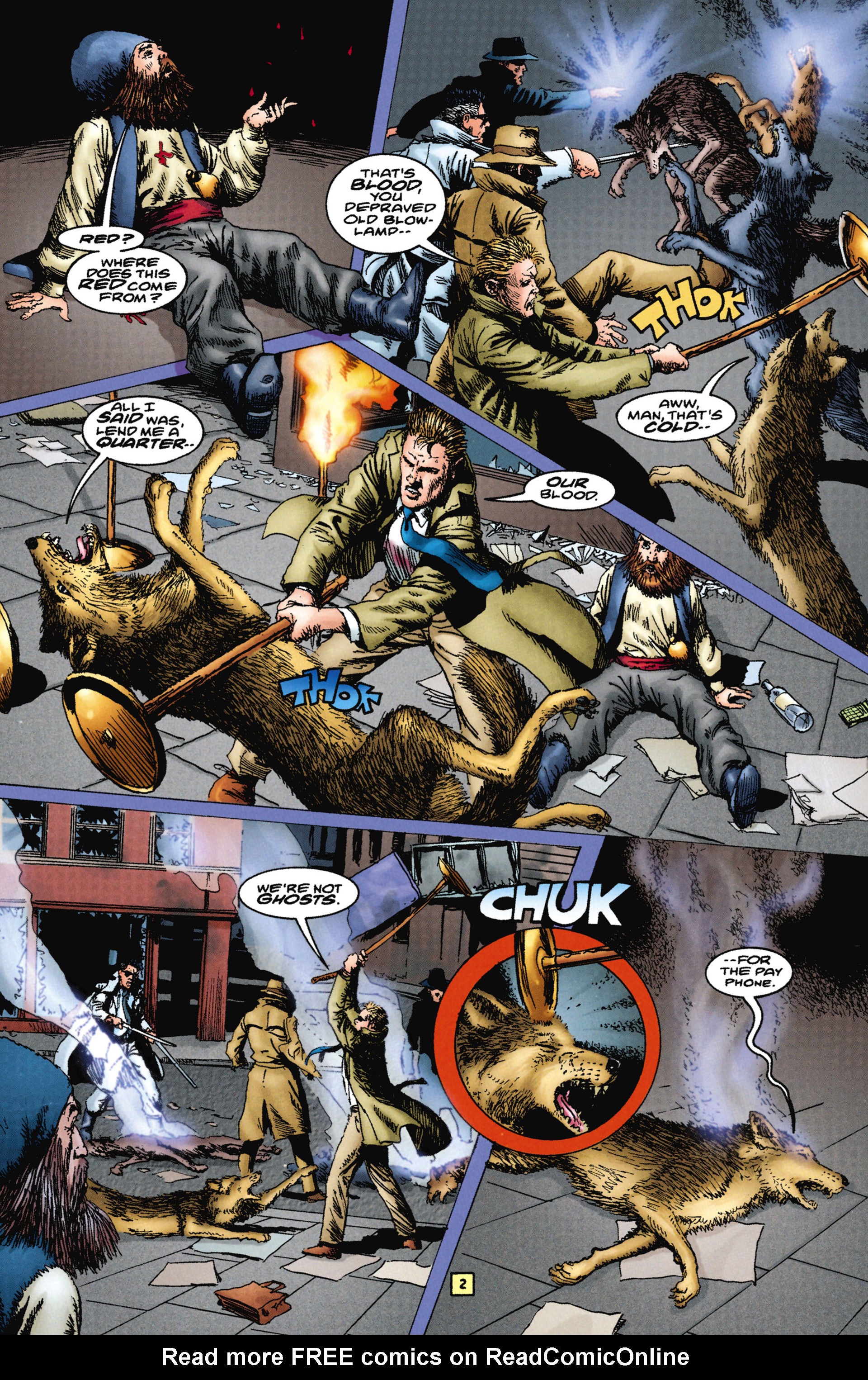 Read online The Trenchcoat Brigade comic -  Issue #2 - 3