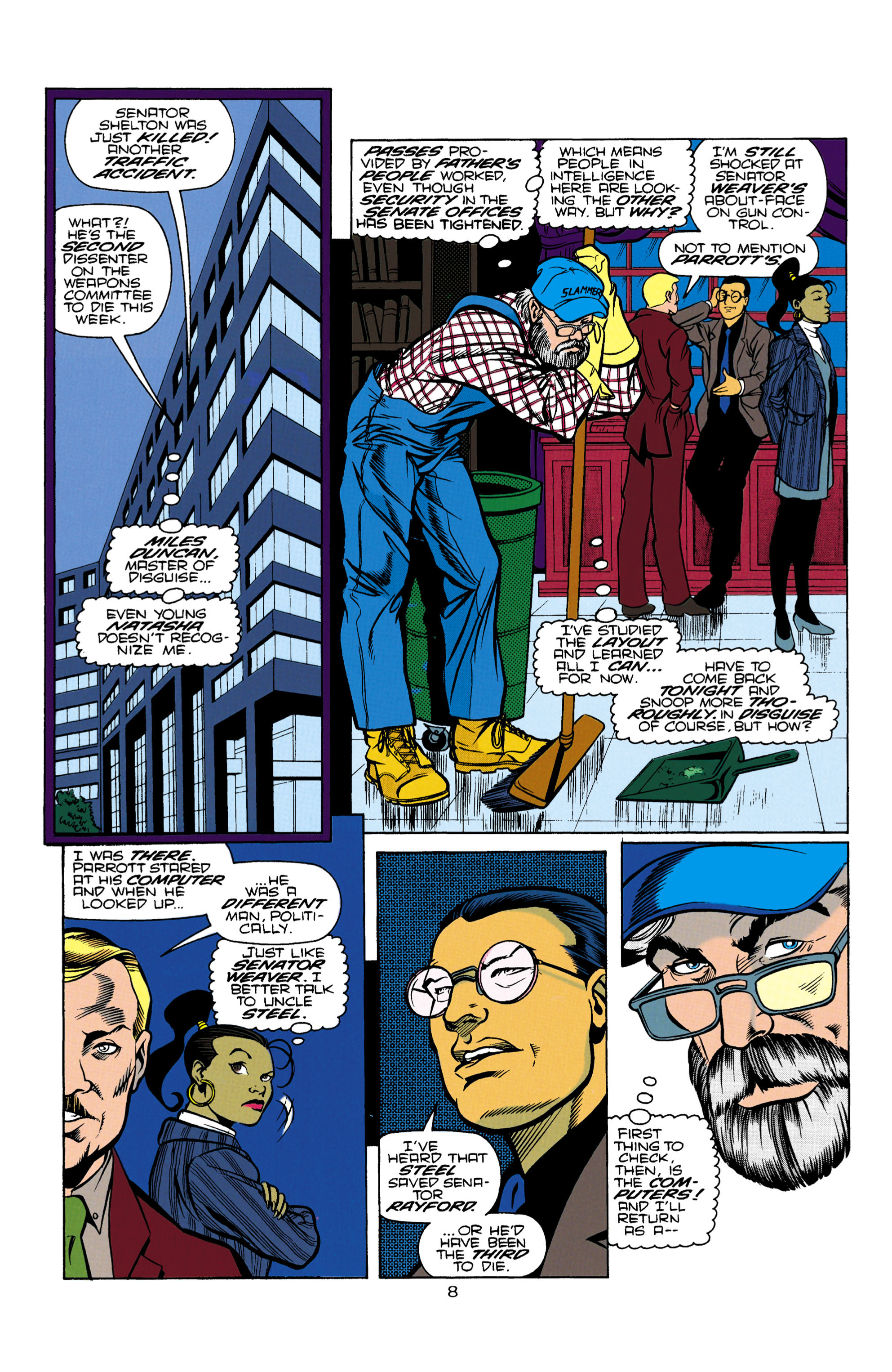 Read online Steel (1994) comic -  Issue #15 - 8