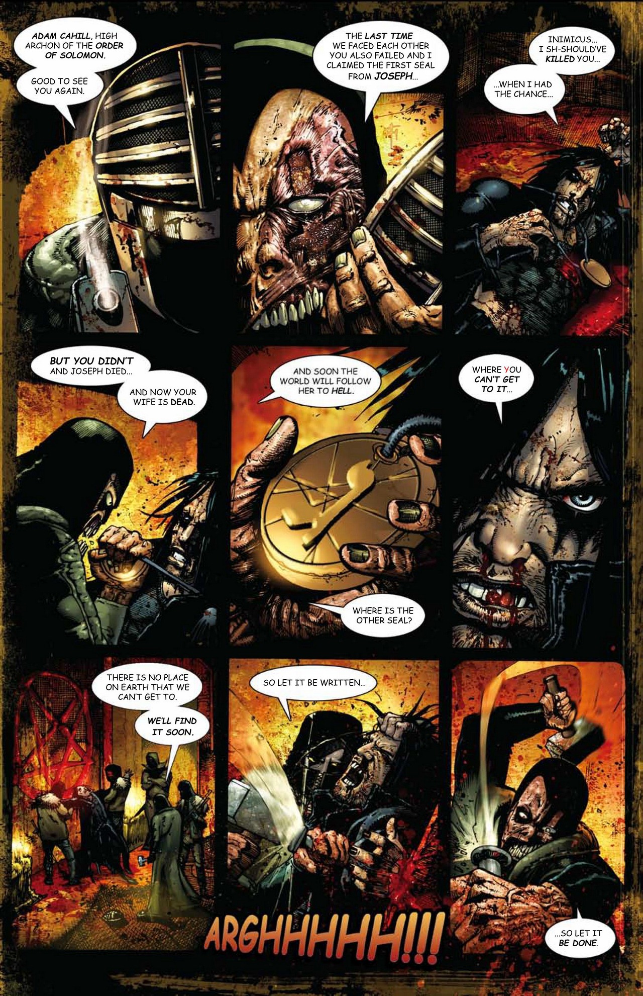 Read online The Four Horsemen of the Apocalypse comic -  Issue #1 - 34