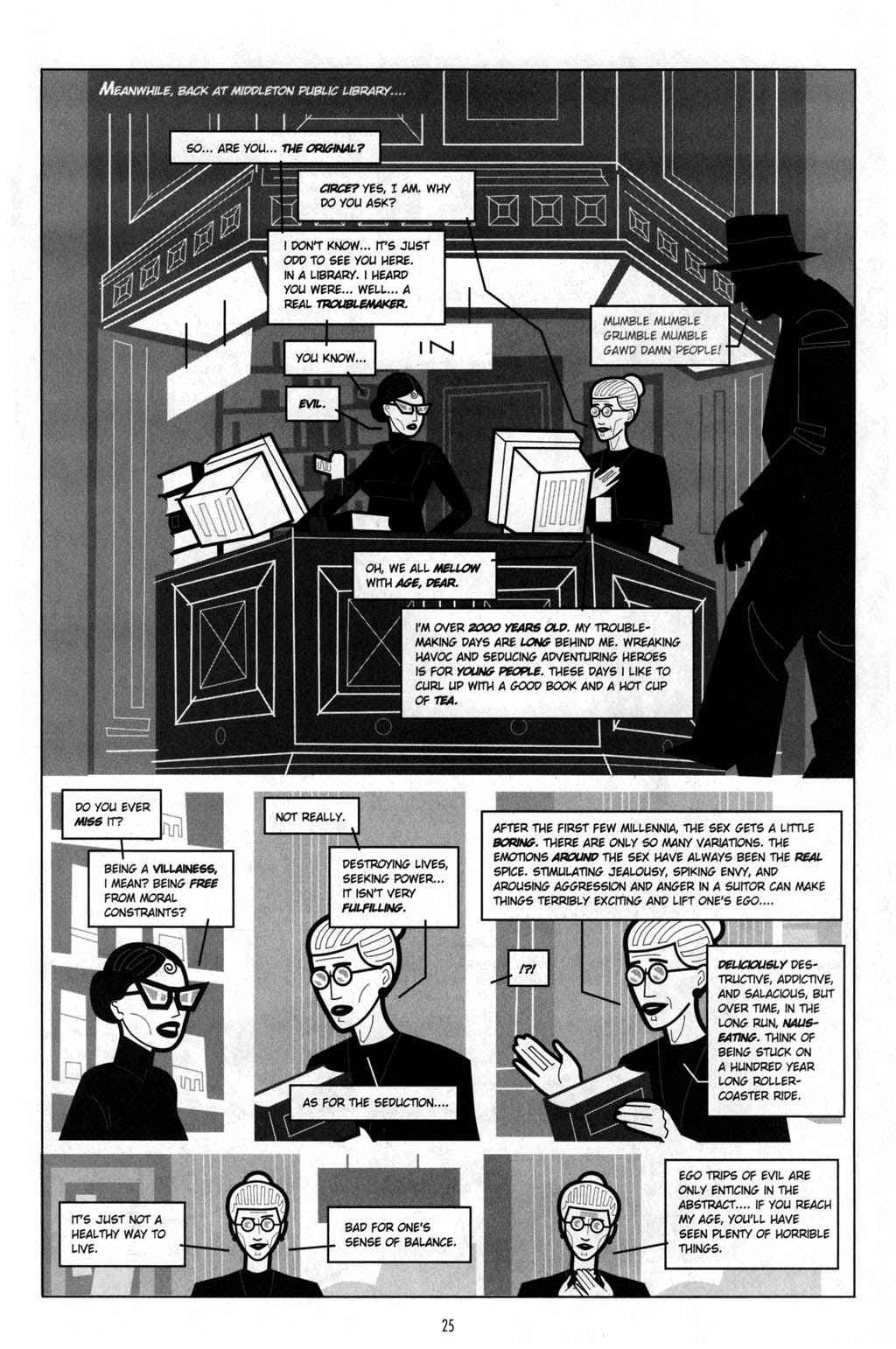 Read online Rex Libris comic -  Issue #3 - 27