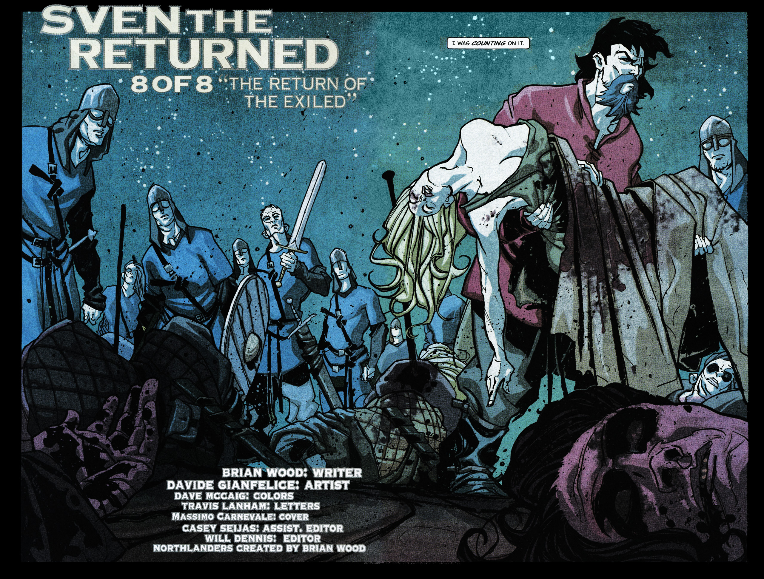Read online Northlanders comic -  Issue #8 - 7