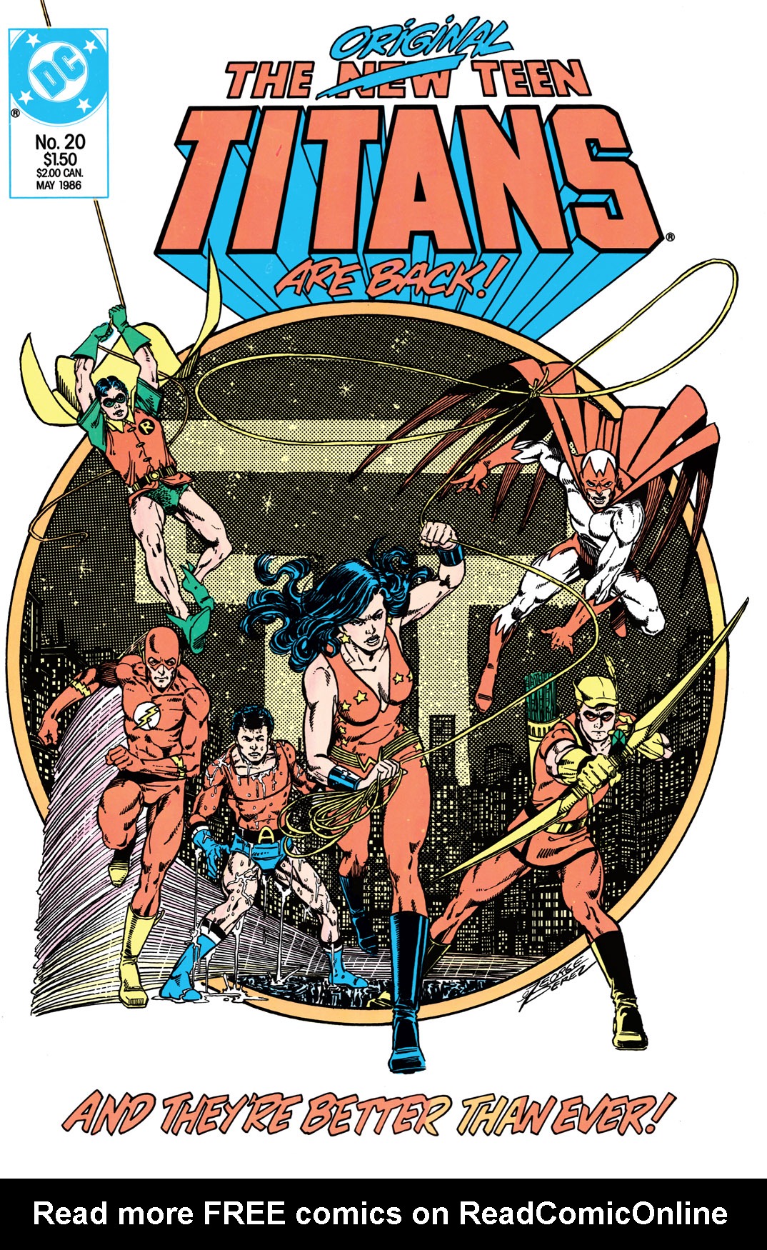 Read online The New Teen Titans (1984) comic -  Issue #20 - 1