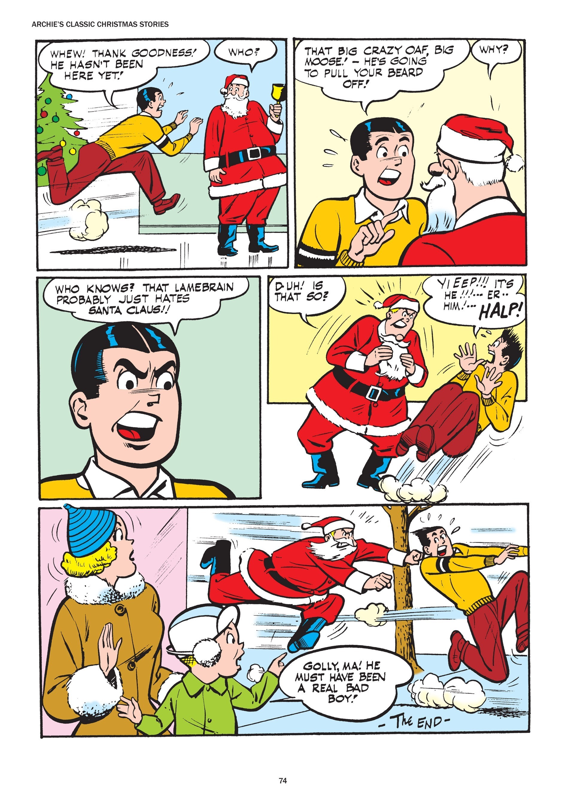 Read online Archie's Classic Christmas Stories comic -  Issue # TPB - 75