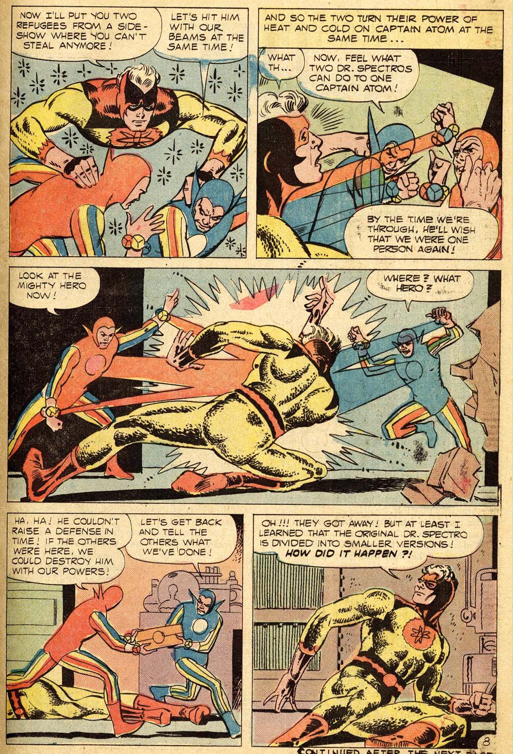 Read online Captain Atom (1965) comic -  Issue #81 - 9