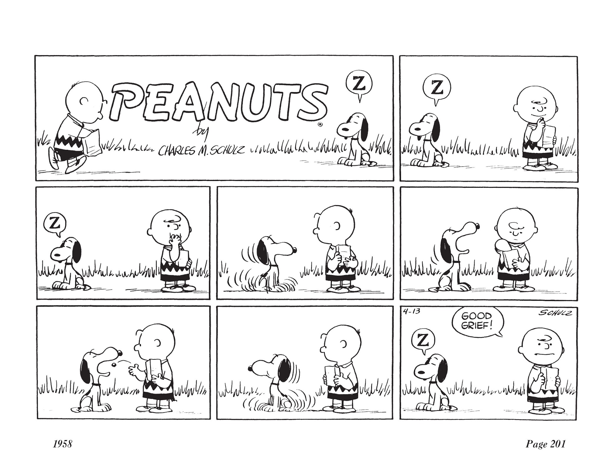Read online The Complete Peanuts comic -  Issue # TPB 4 - 215