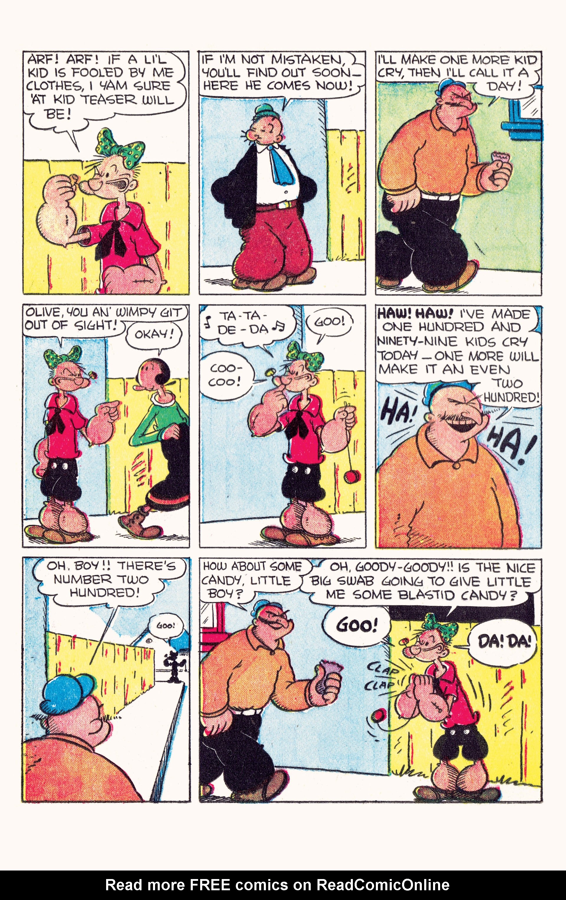 Read online Classic Popeye comic -  Issue #11 - 16