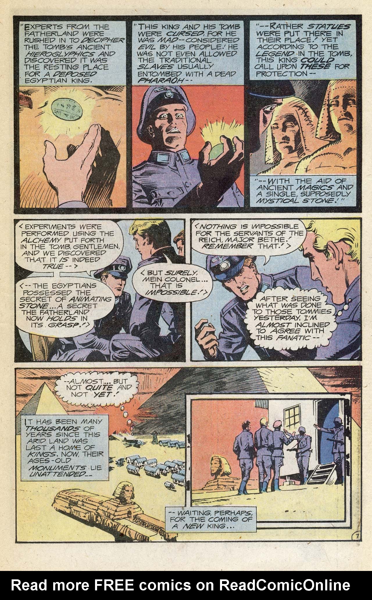 Read online Weird War Tales (1971) comic -  Issue #98 - 11