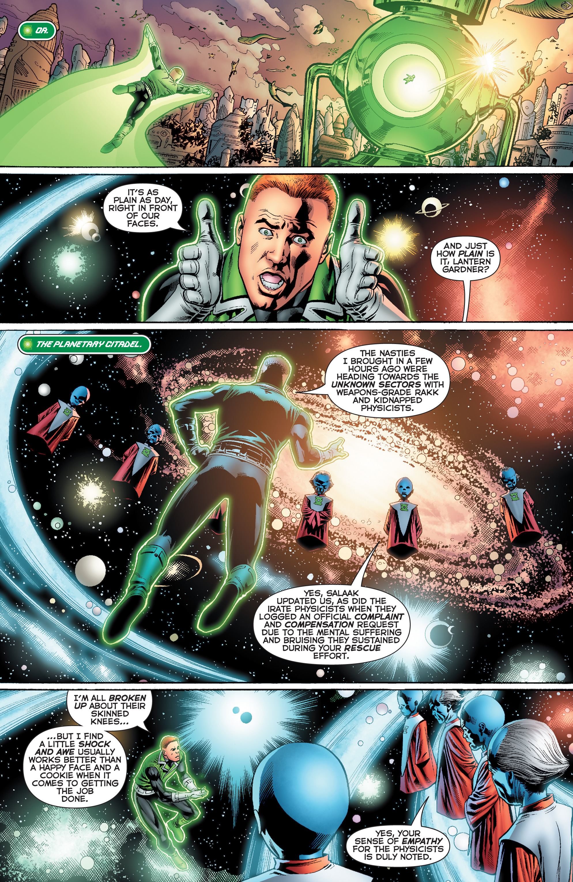 Read online Green Lantern: Emerald Warriors comic -  Issue #1 - 13