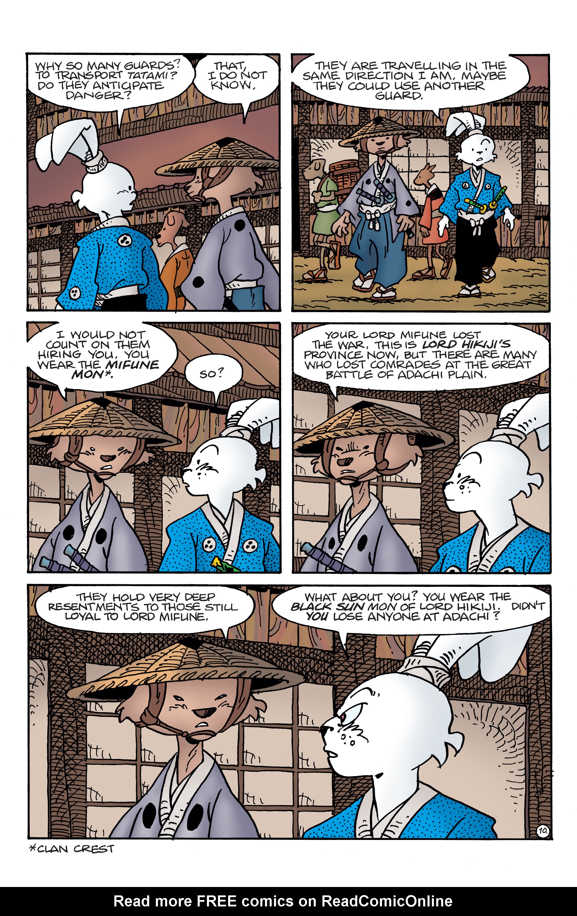Read online Usagi Yojimbo (2019) comic -  Issue #8 - 12