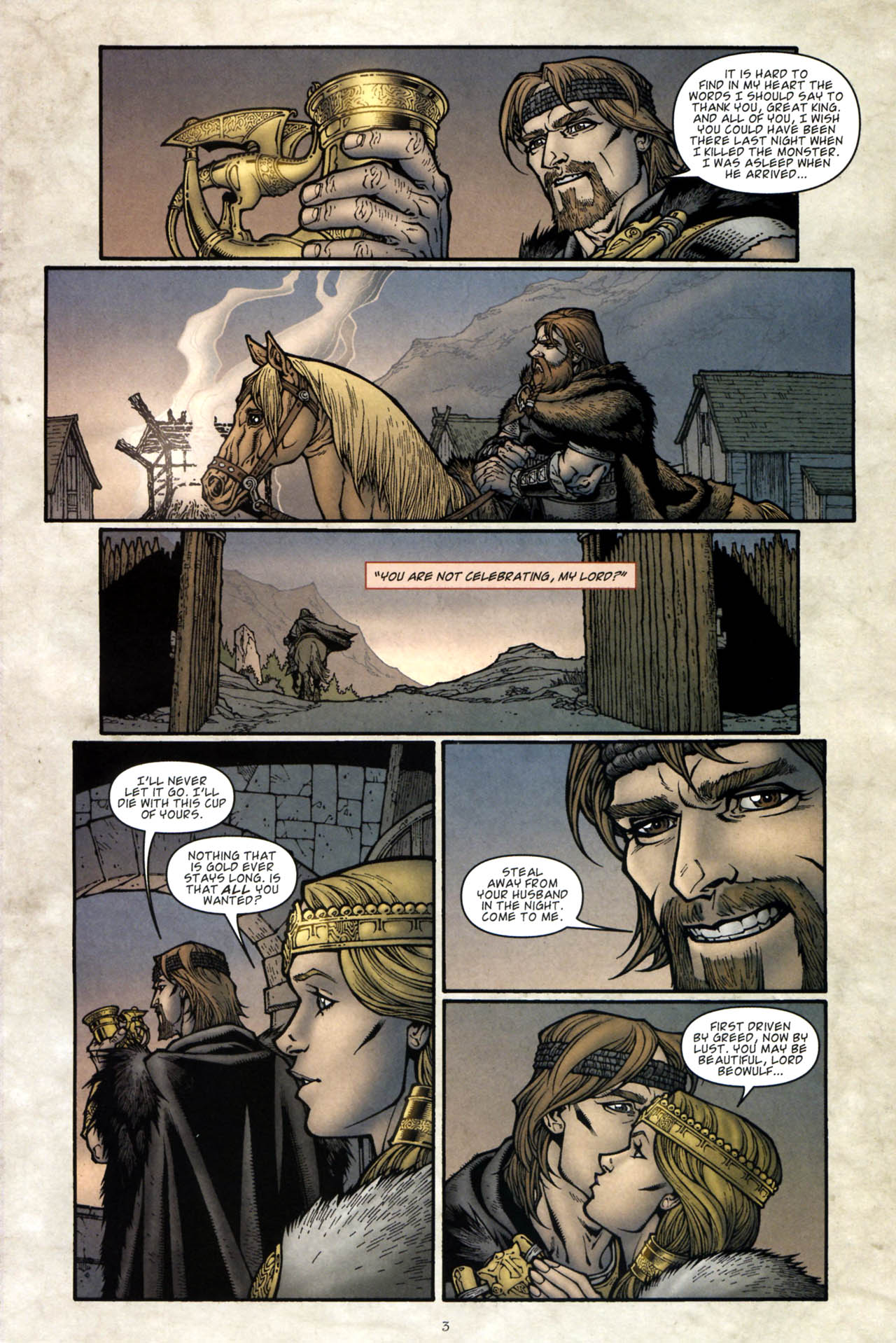 Read online Beowulf (2007) comic -  Issue #3 - 5