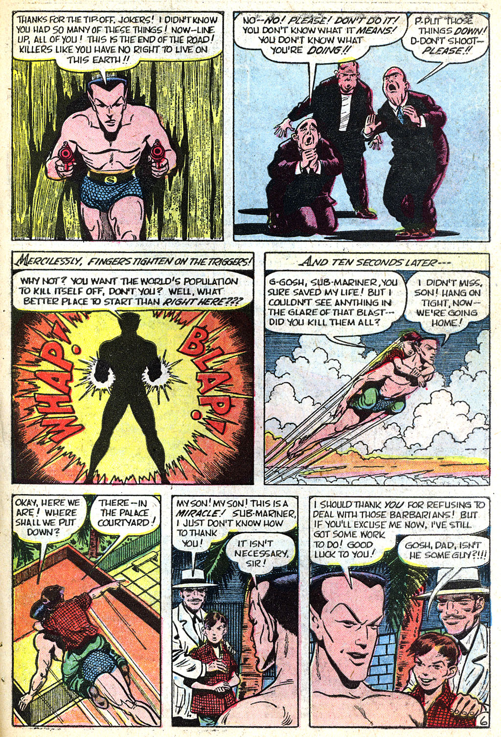 Read online Sub-Mariner Comics comic -  Issue #38 - 32