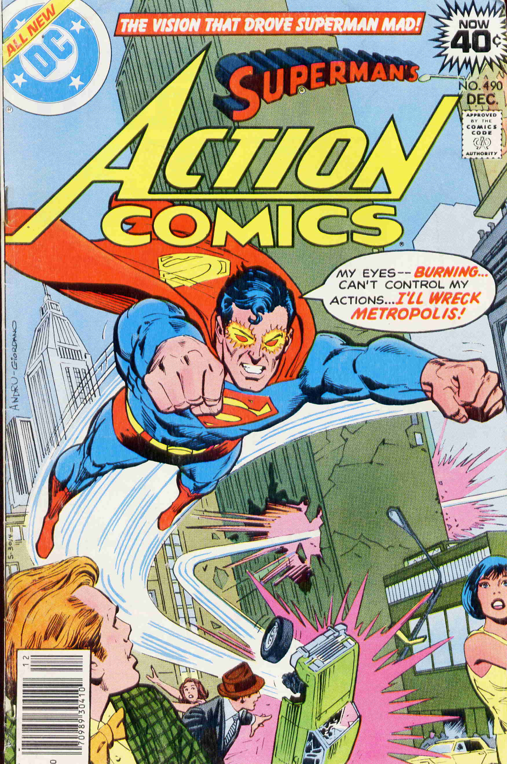 Read online Action Comics (1938) comic -  Issue #490 - 1