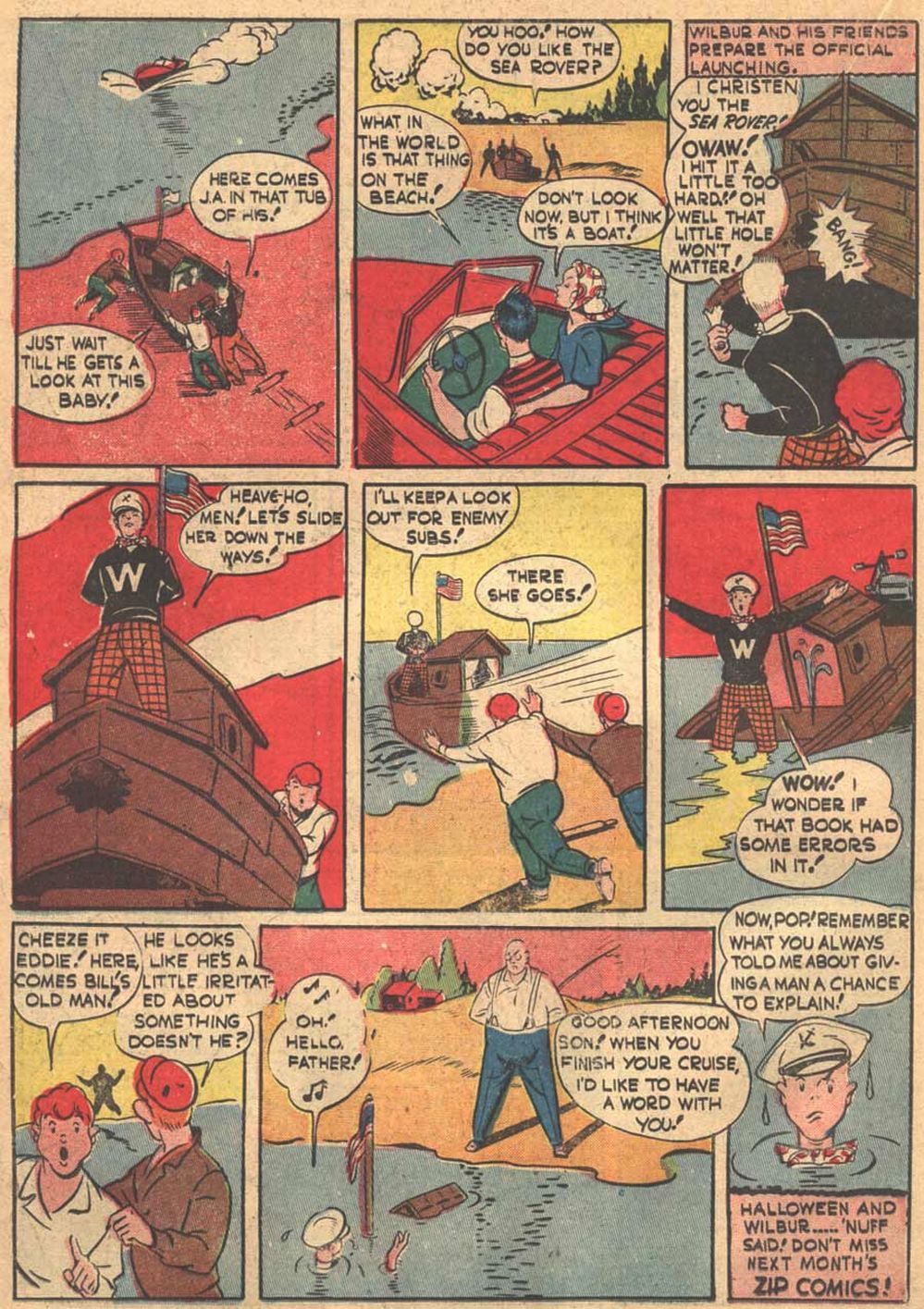 Read Online Zip Comics Comic Issue