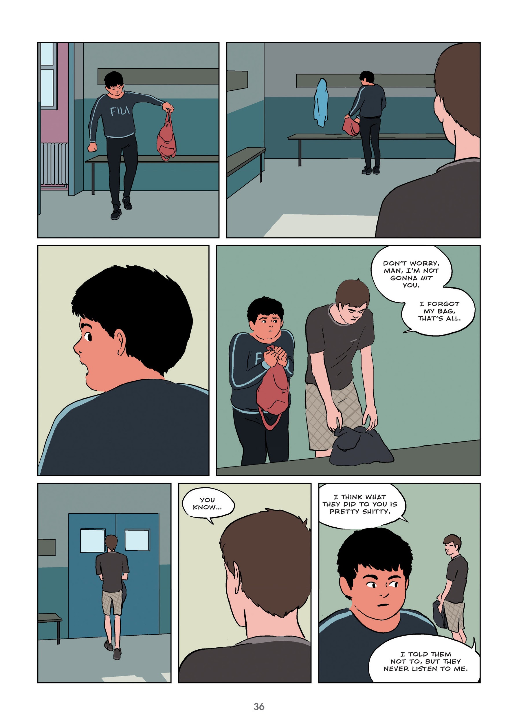 Read online The Locker Room comic -  Issue # TPB - 37