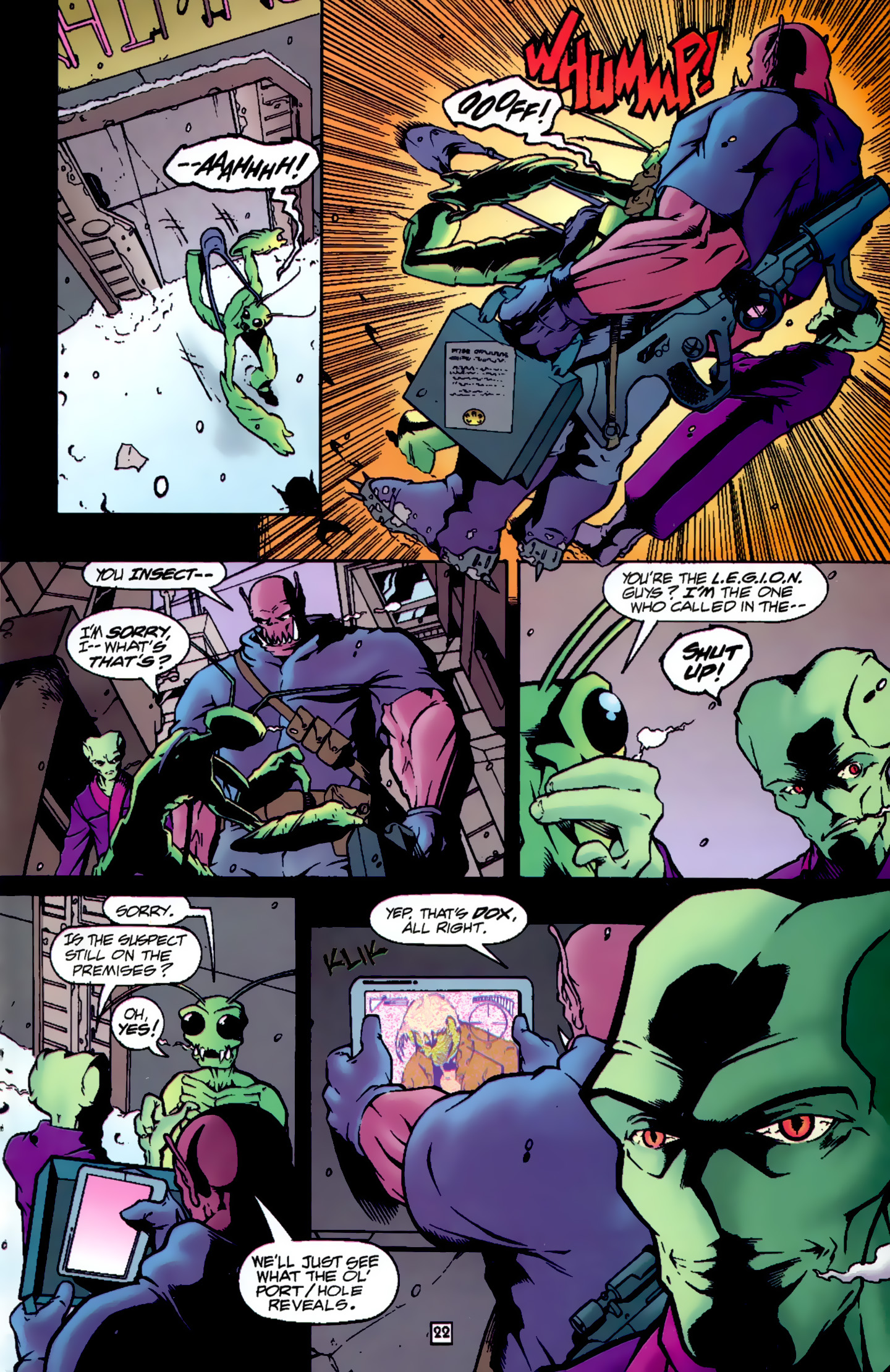 Read online R.E.B.E.L.S. '94 comic -  Issue #6 - 23
