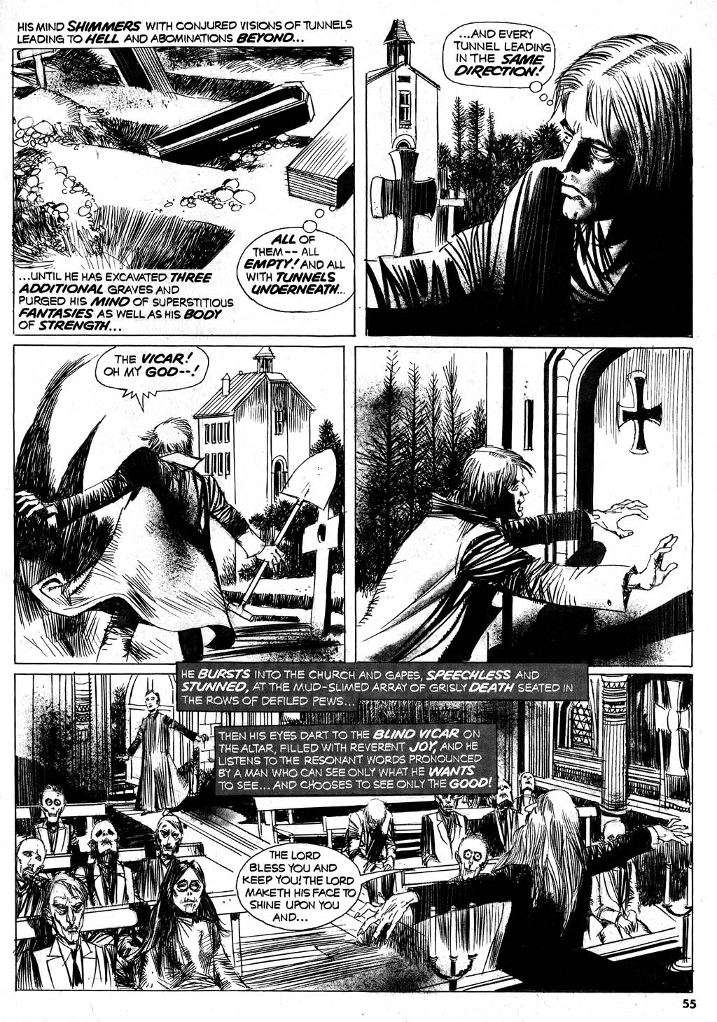 Read online Creepy (1964) comic -  Issue #56 - 55