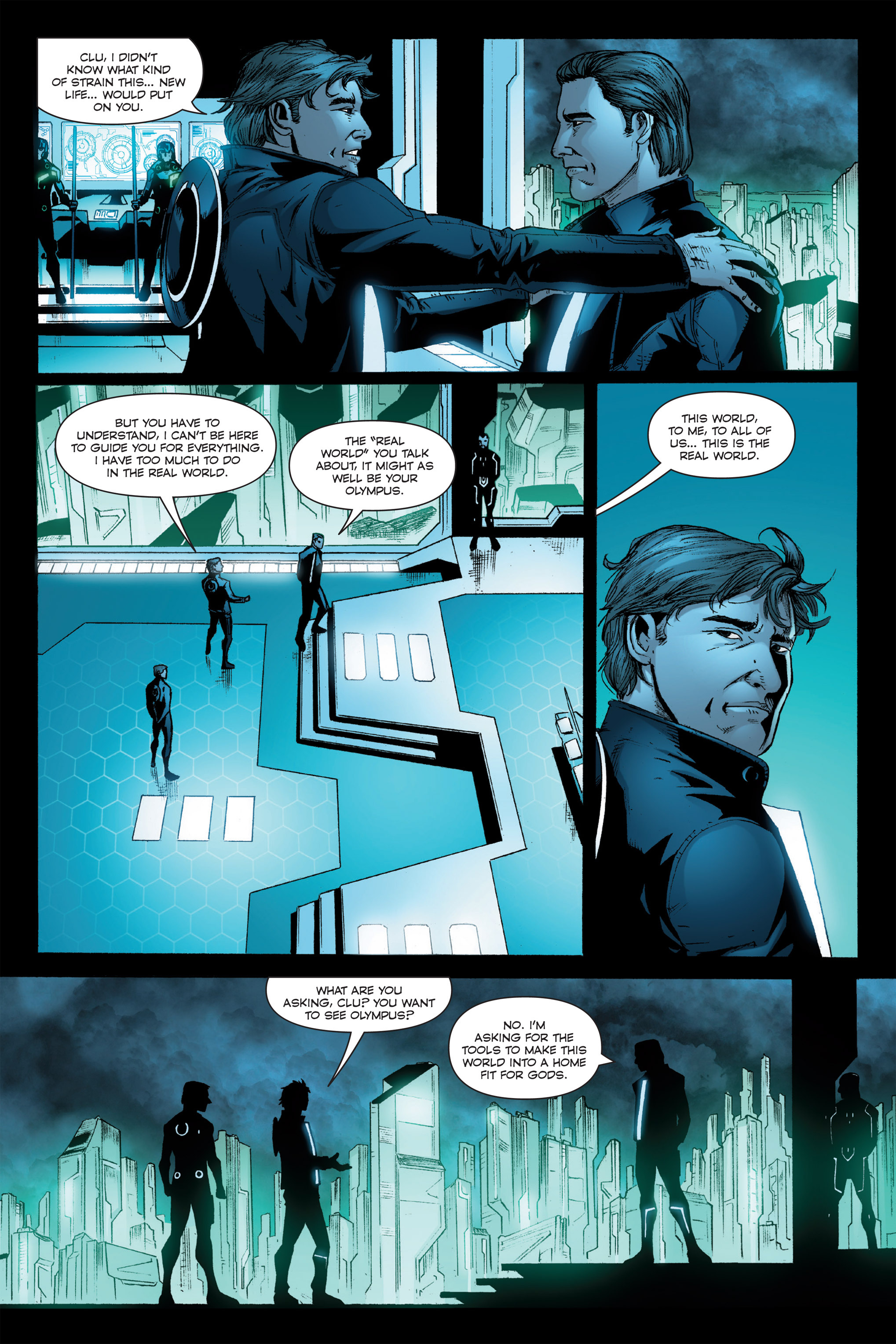 Read online TRON: Betrayal comic -  Issue # TPB - 55