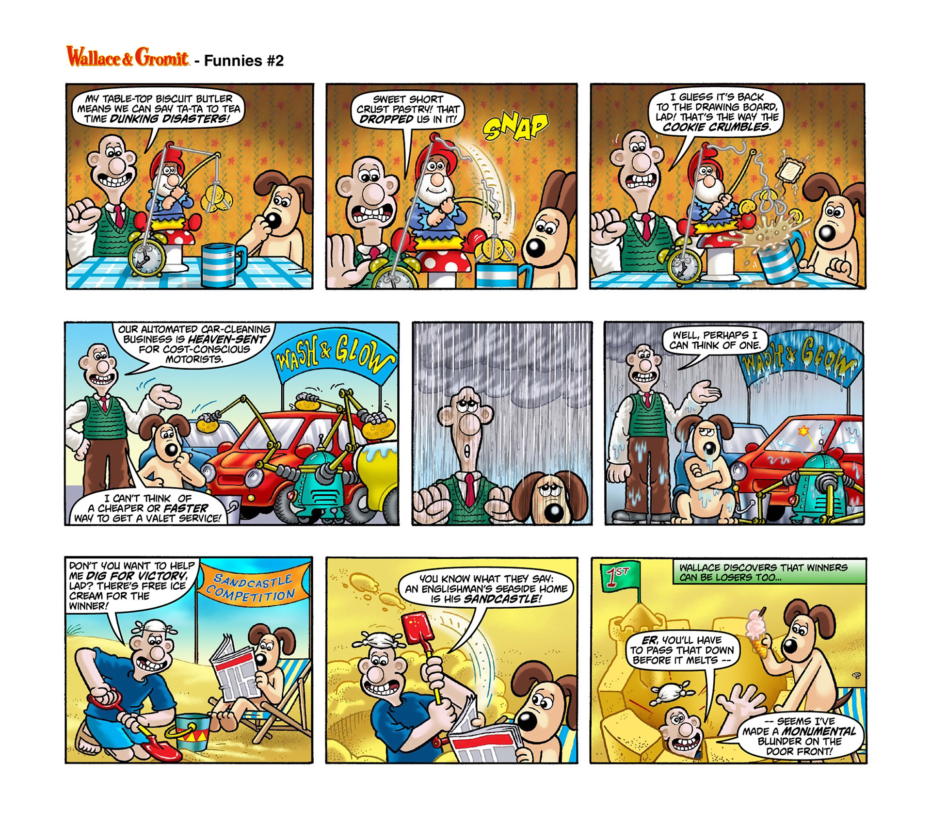 Read online Wallace & Gromit Dailies comic -  Issue #4 - 4