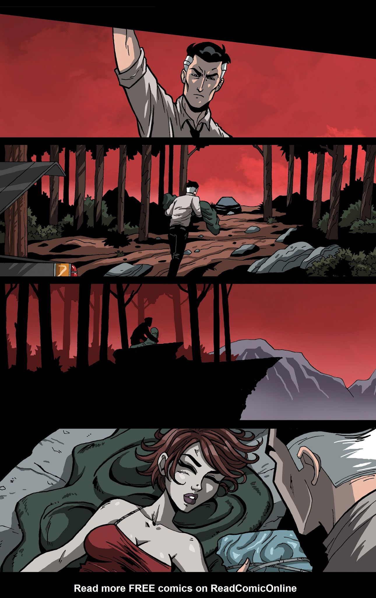 Read online [email protected]: The Blasphemy Throne comic -  Issue #3 - 4