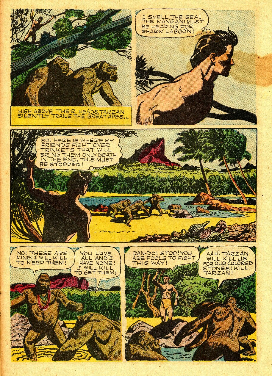 Read online Tarzan (1948) comic -  Issue #46 - 35