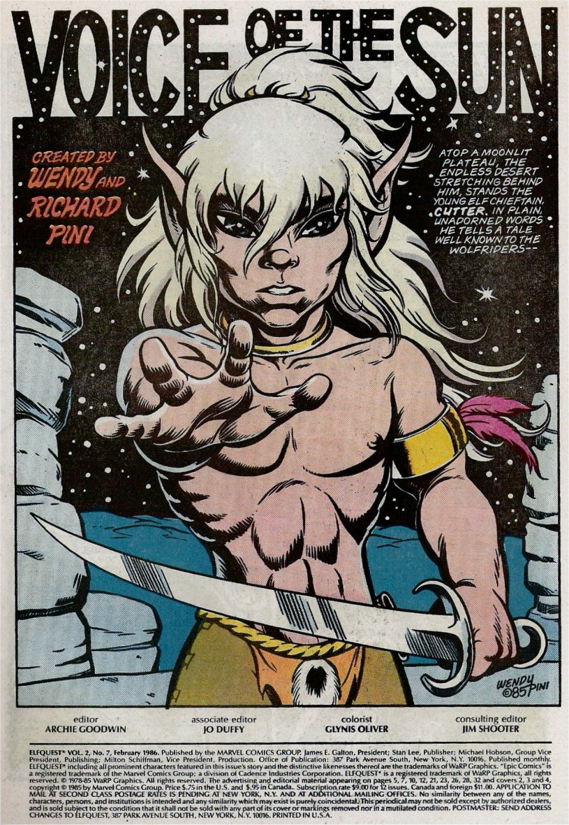 Read online ElfQuest comic -  Issue #7 - 2