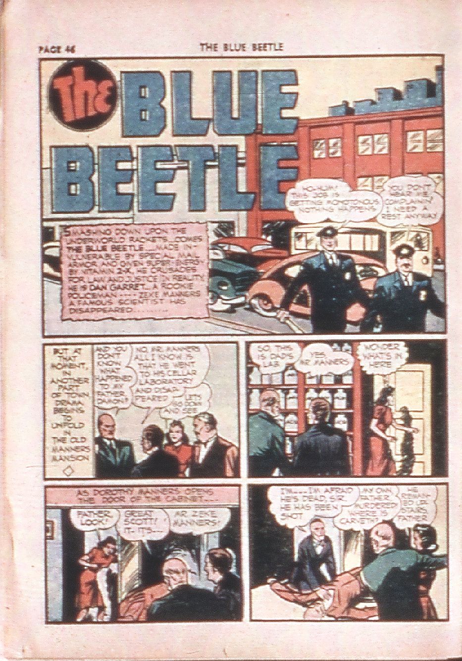Read online The Blue Beetle comic -  Issue #7 - 47