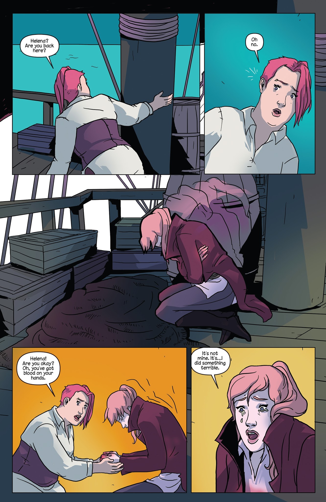 Read online Princeless Raven Year Two: Love and Revenge comic -  Issue #3 - 22