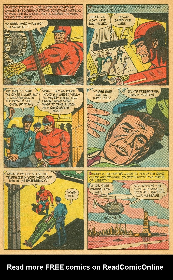 Read online Spyman comic -  Issue #2 - 6