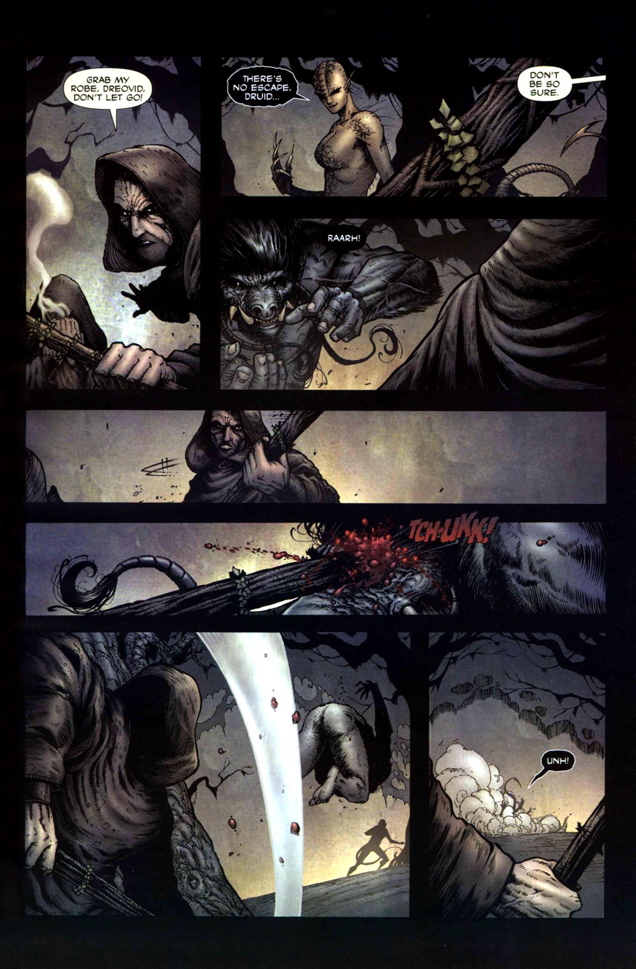 Read online Frank Frazetta's Swamp Demon comic -  Issue # Full - 13