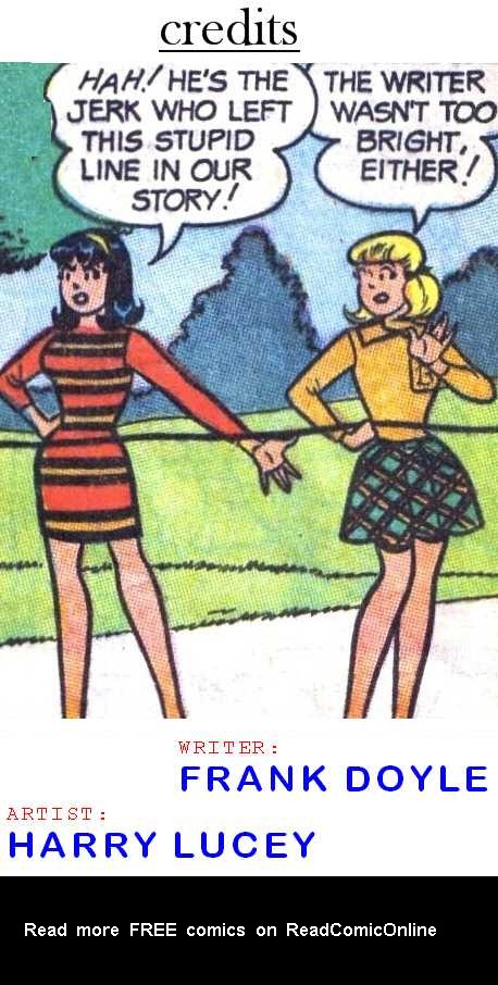 Read online Archie (1960) comic -  Issue #182 - 37