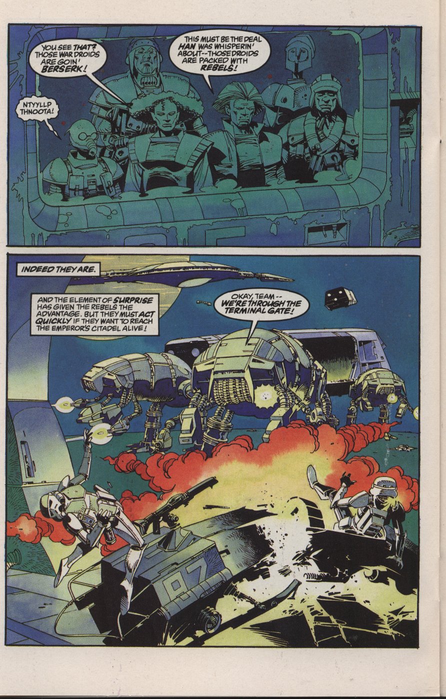 Read online Star Wars: Dark Empire II comic -  Issue #4 - 24