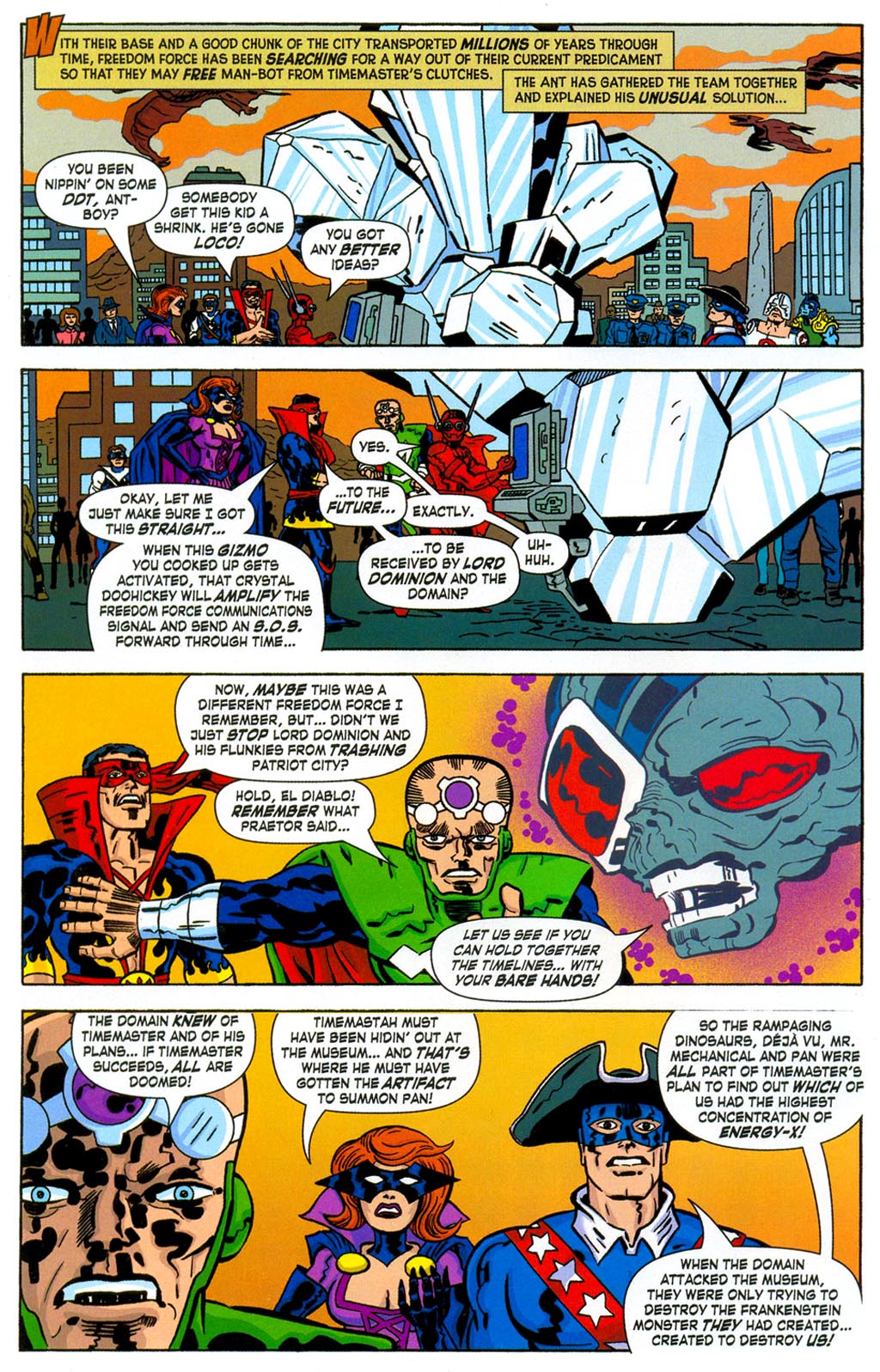 Read online Freedom Force comic -  Issue #6 - 8