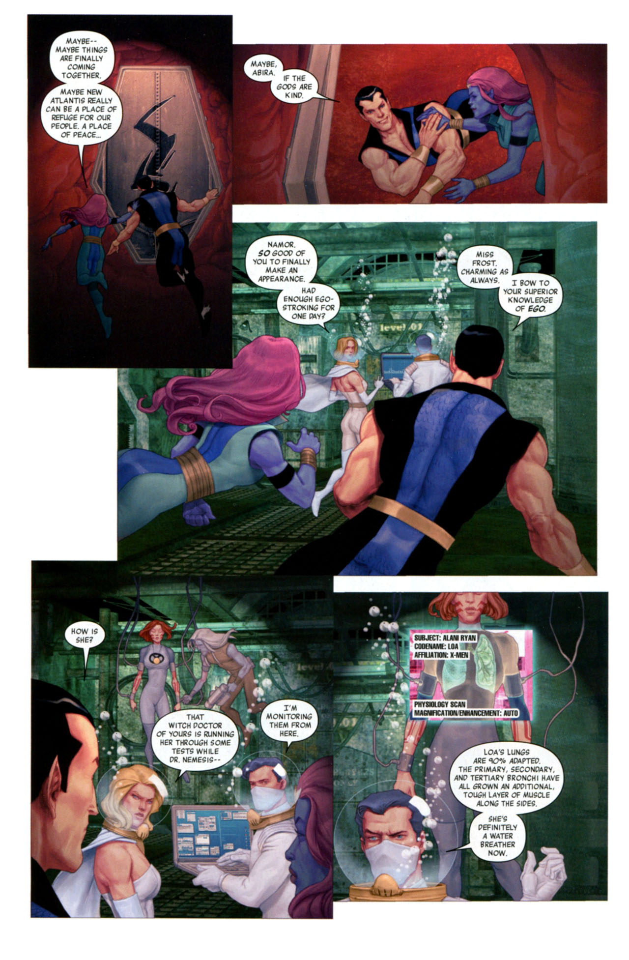 Read online Namor: The First Mutant comic -  Issue #6 - 8