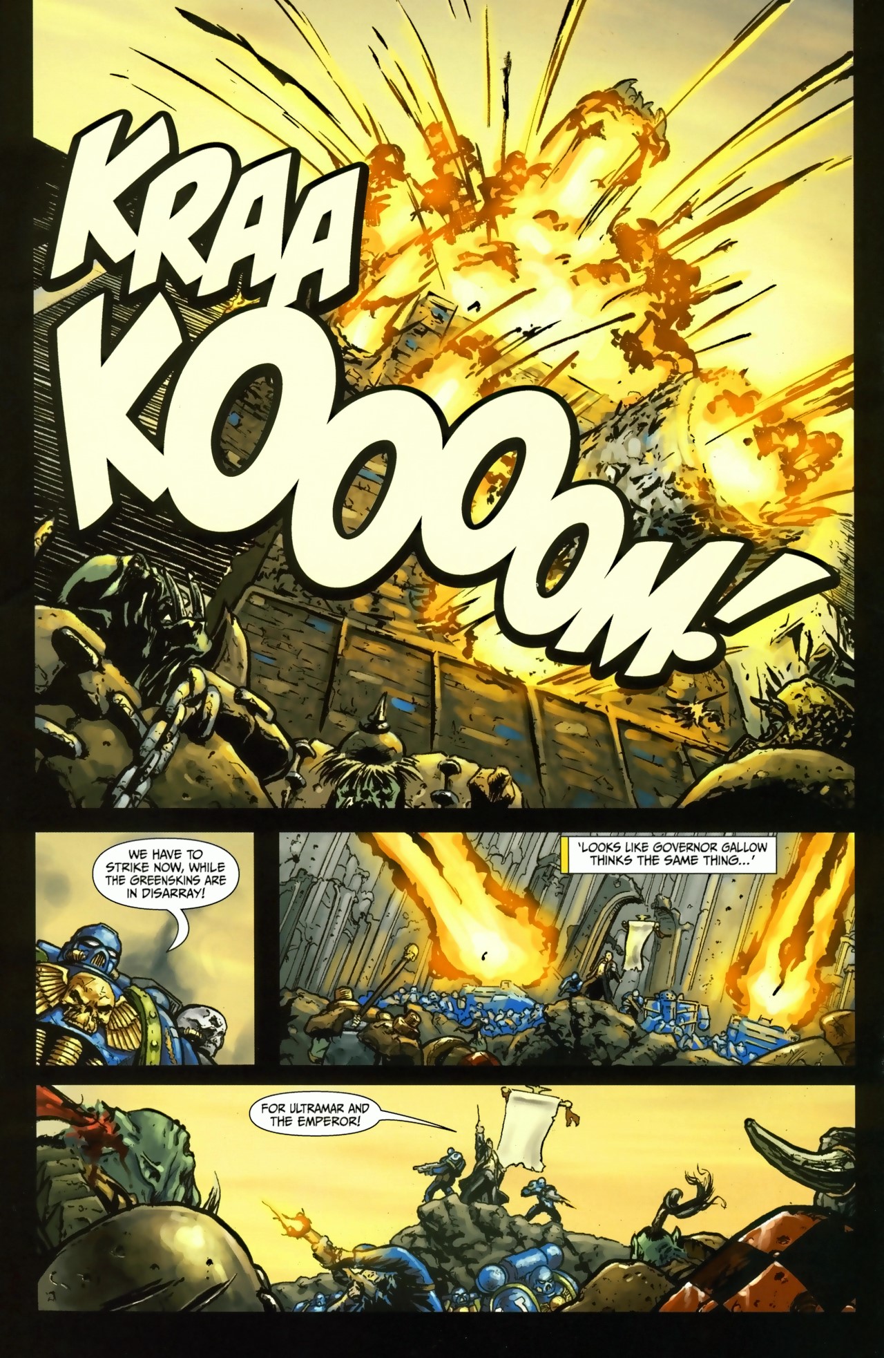 Read online Warhammer 40,000: Defenders of Ultramar comic -  Issue #4 - 23