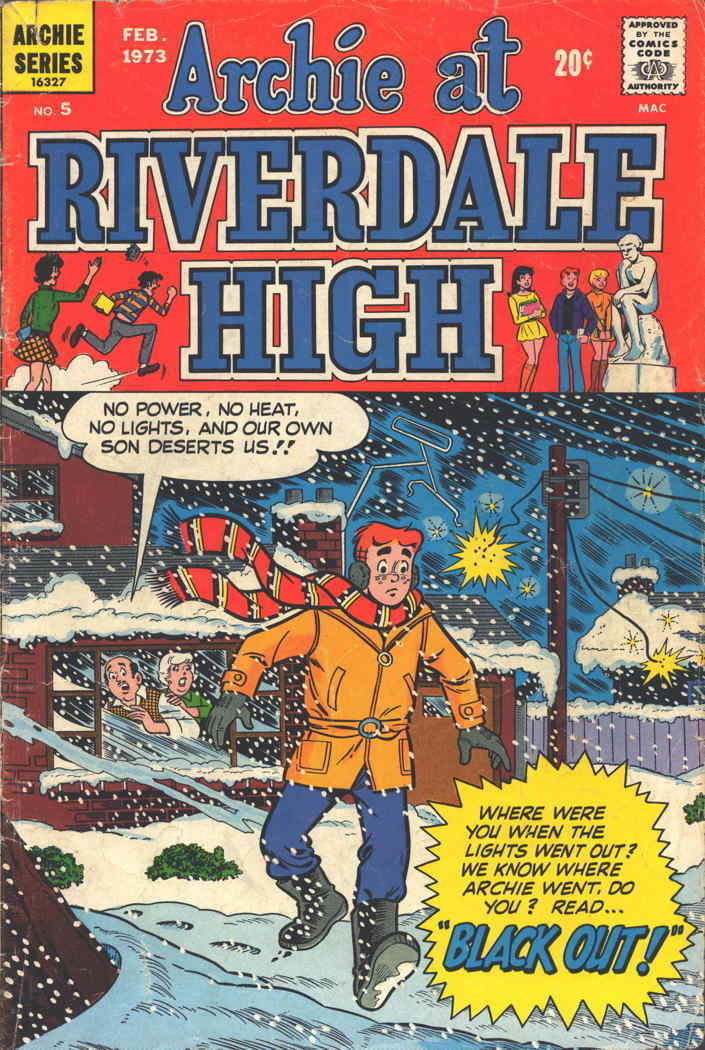 Read online Archie at Riverdale High (1972) comic -  Issue #5 - 1