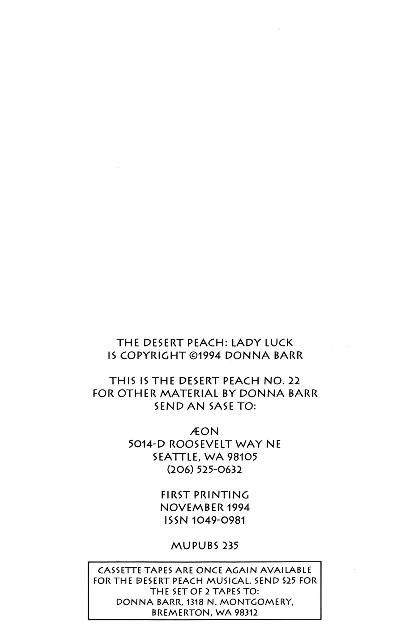 Read online The Desert Peach comic -  Issue #22 - 2